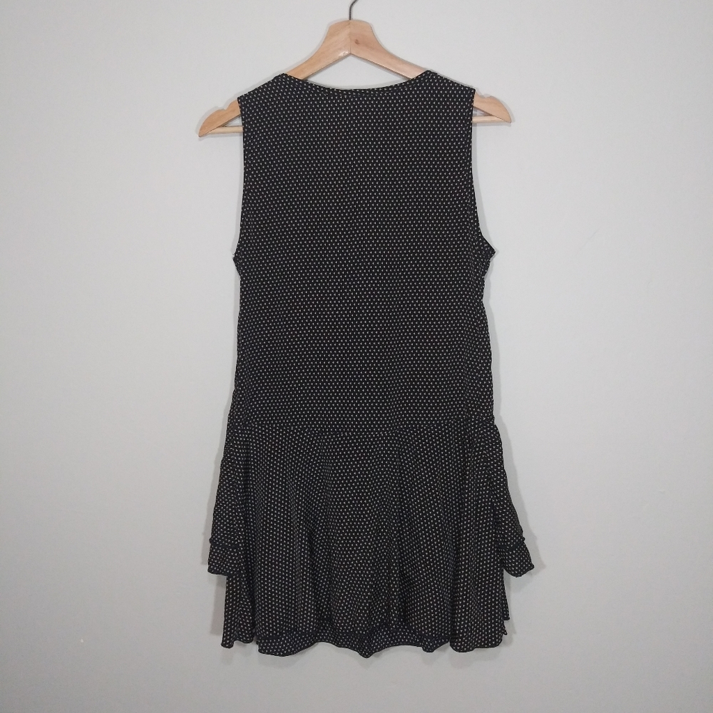 Needle & Thread Ruffle Dress Triangle Pattern Size Small - Picture 6 of 9